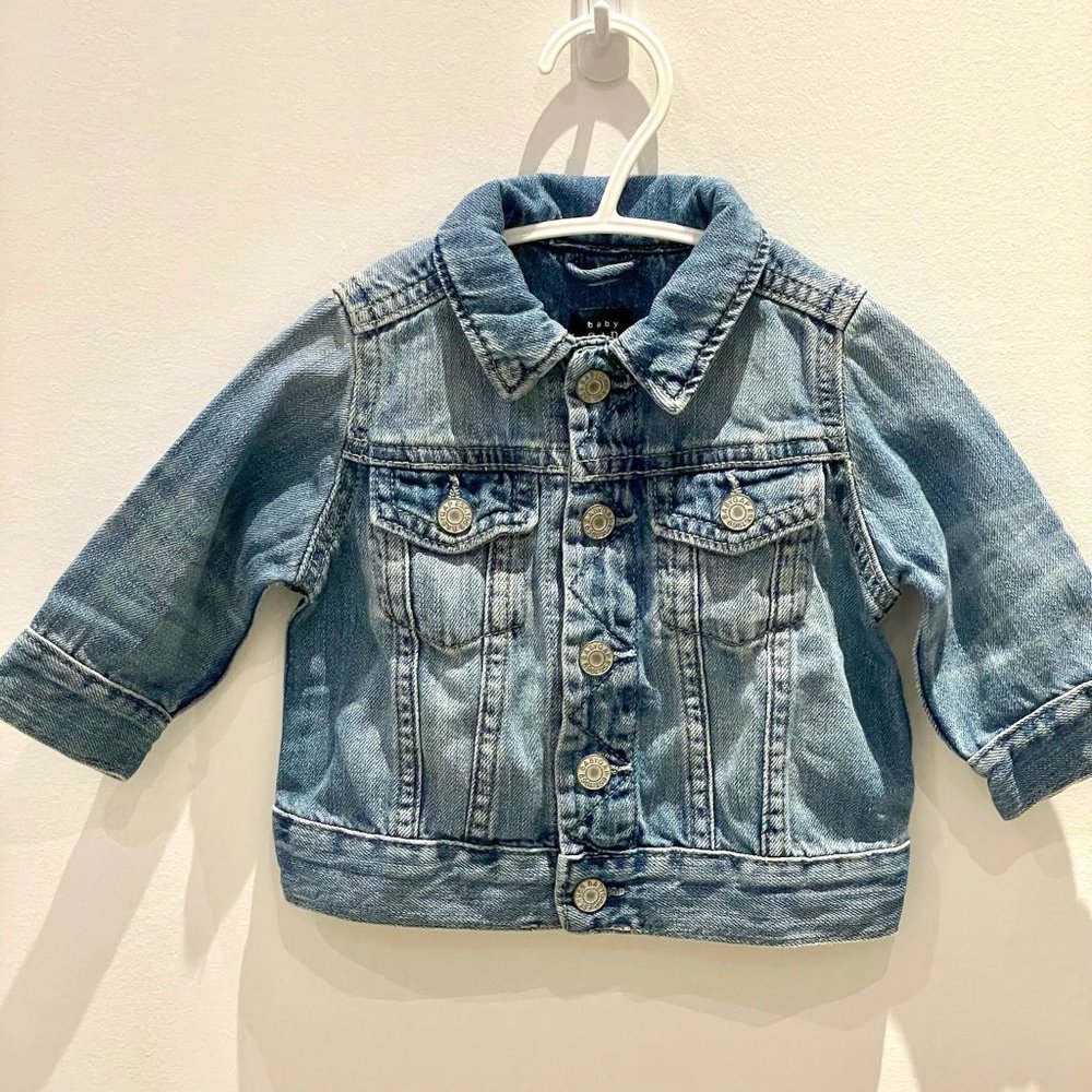 EUC | BABY ORGANIC COTTON ICON DENIM JACKET